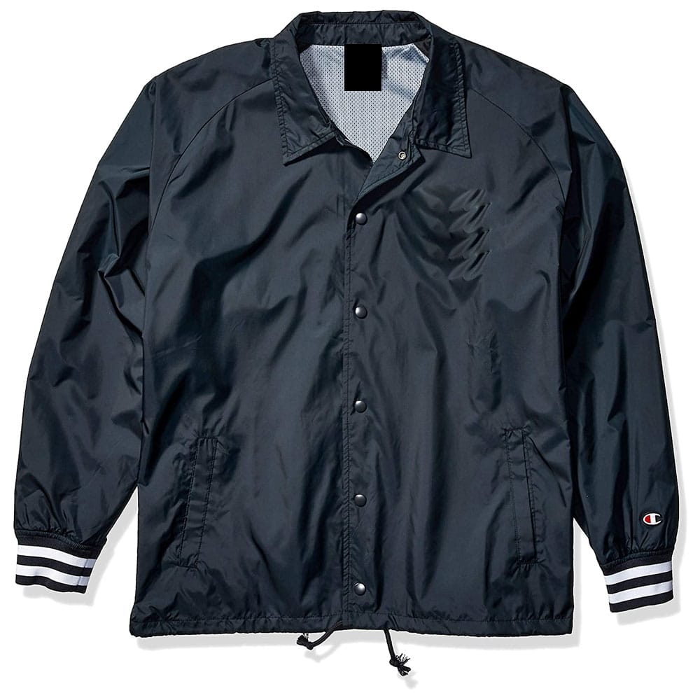 Coaches Jacket with Ribbed Cuffs