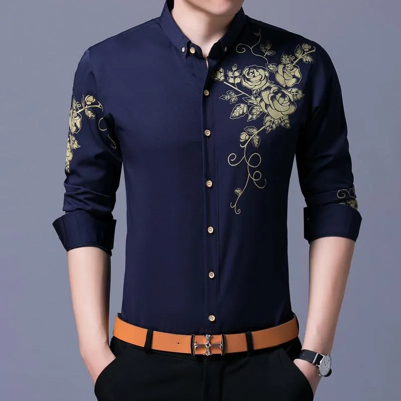 Men's Shirts Oversized Korean Style
