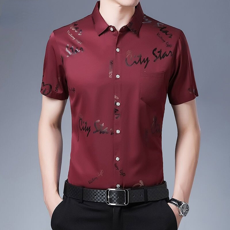 Guy Wind New Pattern Autumn Long Sleeve Shirt