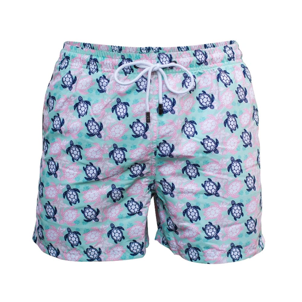 The Beach Turtle Green Swim Short